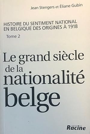 Bild des Verkufers fr Le grand sicle de la nationalit belge Tome 2 zum Verkauf von La Redoute