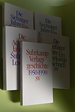 Bild des Verkufers fr Suhrkamp Lesebcher :Geschichte des Suhrkamp-Verlages : 1. Juli 1950 bis 30. Juni 1990. zum Verkauf von Antiquariat Biebusch