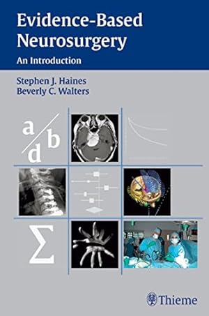 Bild des Verkufers fr Evidence-Based Neurosurgery: An Introduction zum Verkauf von ZBK Books