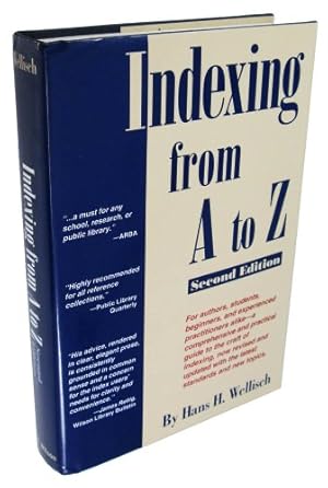 Imagen del vendedor de Indexing from A to Z a la venta por WeBuyBooks