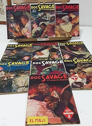 Doc Savage. Colección Hombres Audaces. Del Nº 24 al 33.