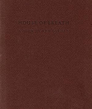 Imagen del vendedor de House of breath. A poem a la venta por Rulon-Miller Books (ABAA / ILAB)