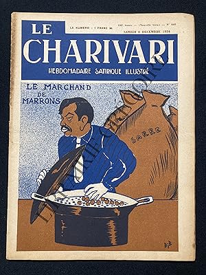 Image du vendeur pour LE CHARIVARI-N440-8 DECEMBRE 1934-PIERRE LAVAL-BIB mis en vente par Yves Grgoire