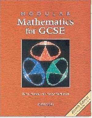 Immagine del venditore per Modular Mathematics for GCSE venduto da WeBuyBooks