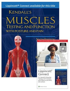 Immagine del venditore per Kendall's Muscles : Testing and Function With Posture and Pain Lippincott Connect Print Book + Digital Access Card Package venduto da GreatBookPrices
