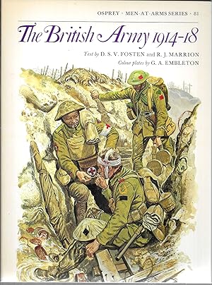 Seller image for The British Army, 1914-18 (Men-at-Arms #81) for sale by GLENN DAVID BOOKS