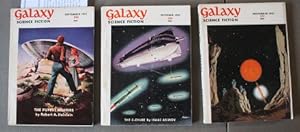 Immagine del venditore per GALAXY Science Fiction - The Puppet Masters Part 1, 2 and 3 by Robert A. Heinlein (Set of Three Original Pulp Digests) September, October and November 1951 venduto da Comic World