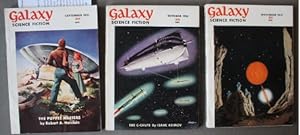 Immagine del venditore per GALAXY Science Fiction - The Puppet Masters Part 1, 2 and 3 by Robert A. Heinlein (Set of Three Original Pulp Digests) September, October and November 1951 venduto da Comic World