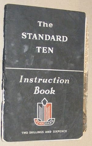 Seller image for Standard 'Ten' Saloon 1954-5 Instruction Book for sale by Nigel Smith Books