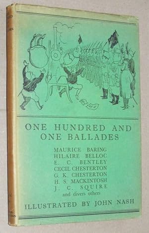 Image du vendeur pour One Hundred and One Ballades mis en vente par Nigel Smith Books