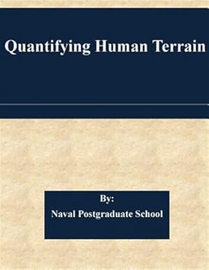 Imagen del vendedor de Quantifying Human Terrain a la venta por GreatBookPrices