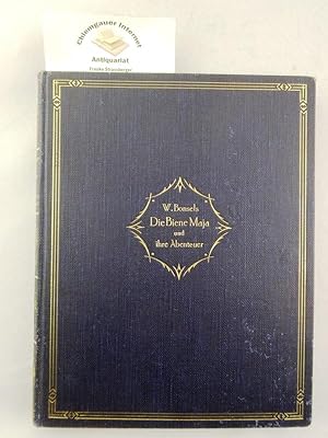 Die Biene Maja und ihre Abenteuer. Mit sechzehn Steinzeichnungen von Fritz Franke.