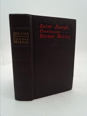 Seller image for Saint Joseph Continuous Sunday Missal a Simplified & Continuous Arrangement of the Mass for sale by ThriftBooksVintage