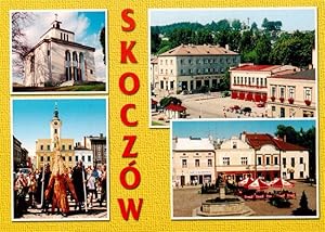 Postkarte Carte Postale 73934037 Skoczow Skotschau PL Kaplica sw. Jana Sarkandra Pachod z Judosze...