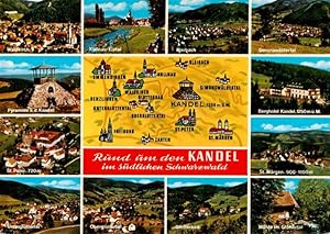 Bild des Verkufers fr Postkarte Carte Postale 73929876 Kandel Breisgau Waldkirch Kollnau Bleibach Simonswaeldertal Kandel-Pyra zum Verkauf von Versandhandel Boeger