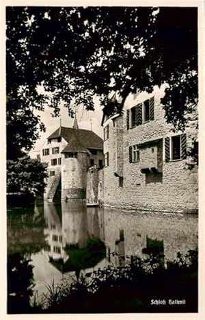 Postkarte Carte Postale 13931834 Hallwil Hallwyl AG Schloss