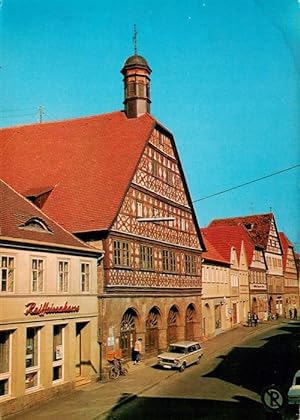 Bild des Verkufers fr Postkarte Carte Postale 73933113 Ebern Rathaus zum Verkauf von Versandhandel Boeger