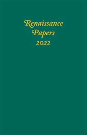 Immagine del venditore per Renaissance Papers 2022 venduto da GreatBookPricesUK