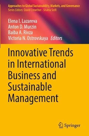 Imagen del vendedor de Innovative Trends in International Business and Sustainable Management a la venta por GreatBookPrices