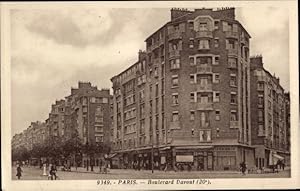 Bild des Verkufers fr Ansichtskarte / Postkarte Paris 20., Boulevard Davout zum Verkauf von akpool GmbH