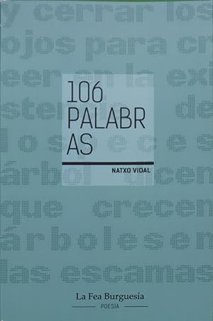 Seller image for 106 palabras for sale by Librera Alonso Quijano