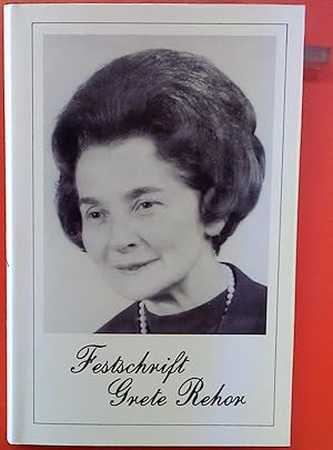 Seller image for Festschrift fr Grete Rehor for sale by biblion2