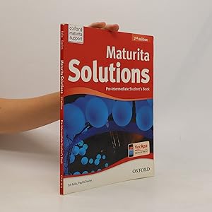 Image du vendeur pour Maturita solutions. Pre-intermediate student's book mis en vente par Bookbot