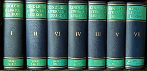 Kindlers Literatur Lexikon 1964 - 1972 in 7 Bänden+ Bde.1-5 HL, Bde 6+7 LN Grundlage "Dizionario ...