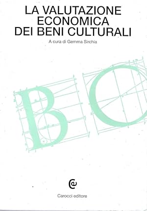 La valutazione economica dei beni culturali