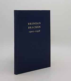 BRENDAN BRACKEN 1901-1958 Portraits and Appreciations