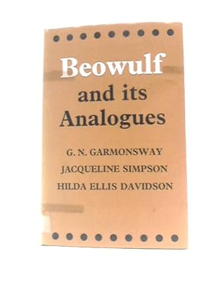 Seller image for Beowulf and its Analogues for sale by World of Rare Books