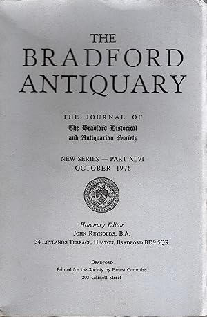 The Bradford Antiquary - The Journal of The Bradford Historical and Antiquarian Society October 1976