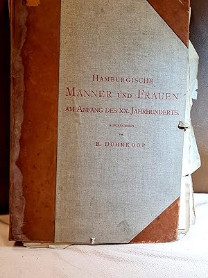 Hamburgische Männer und Frauen am Anfang des XX. Jahrhunderts : Kamera-Bildnisse / aufgenommen, i...