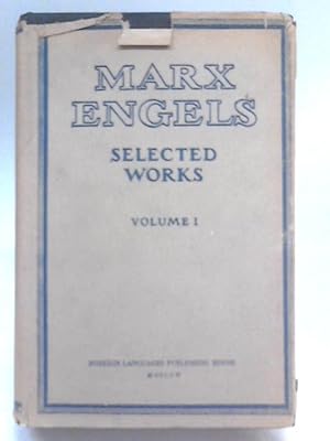 Bild des Verkufers fr Karl Marx and Frederick Engels, Selected Works in Two Volumes, Volume I zum Verkauf von World of Rare Books