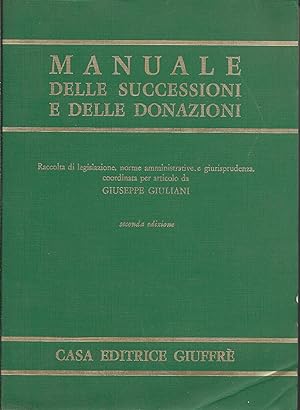 Seller image for Manuale delle successioni e delle donazioni for sale by MULTI BOOK