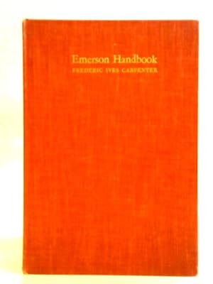 Bild des Verkufers fr Emerson Handbook zum Verkauf von World of Rare Books