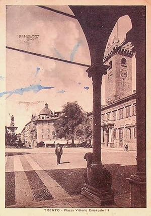 Immagine del venditore per Trento - Piazza Vittorio Emanuele III. venduto da Studio Bibliografico Adige