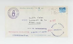 A collection of 34 exhibition invitations sent out by the Amsterdam artist-run space devoted to s...