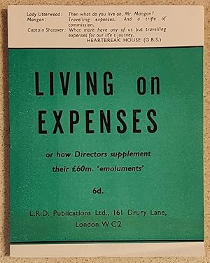Seller image for Living On Expenses for sale by Shore Books