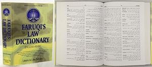 Seller image for FARUQI S LAW DICTIONARY English-Arabic. Meanings and definitions of terms of English and American Jurisprudence (ancient and modern), forensic medicine, commerce, banking, insurance, civil aviation, diplomacy and petroleum. for sale by Francis Edwards ABA ILAB