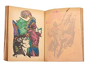 A coloring book, Tarzan kleurboek, employed by Carrión as a guest book in which over 100 friends,...