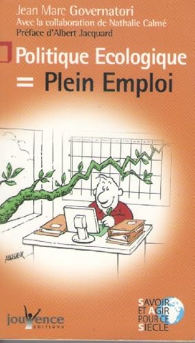 Seller image for n9 Politique cologique = Plein emploi for sale by books-livres11.com