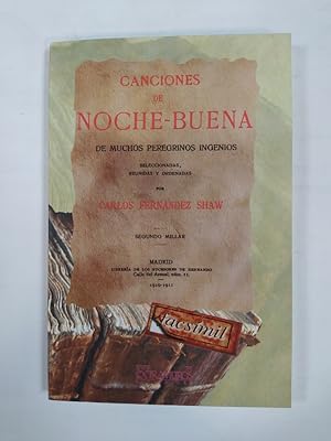 Imagen del vendedor de Canciones de Noche-Buena. a la venta por TraperaDeKlaus