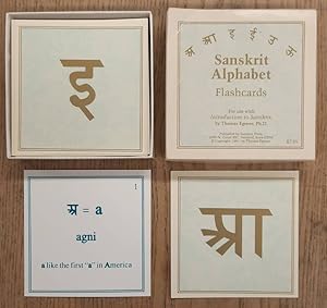 Seller image for Sanskrit Alphabet Flashcards. for sale by Frans Melk Antiquariaat