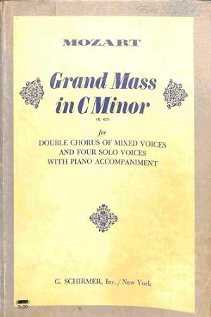Bild des Verkufers fr Grand Mass In C Minor zum Verkauf von WeBuyBooks