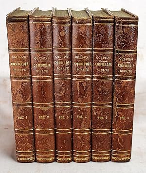 Commedie Scelte, di Carlo Goldoni (6 Volumes)