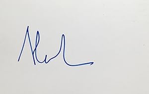 Autograph Signature On Card