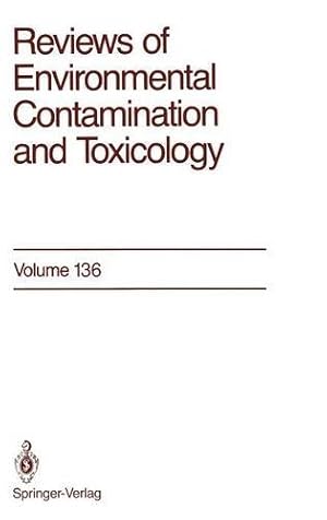 Seller image for Reviews of Environmental Contamination and Toxicology by Ware, George W. [Hardcover ] for sale by booksXpress