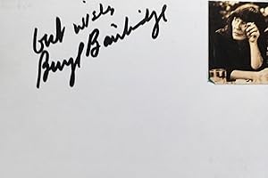 Autograph Inscription/Signature On Card