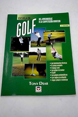 Image du vendeur pour Escuela de-- golf mis en vente par Alcan Libros